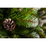 Триумф ель TRIUMPH TREE, Императрица, с шишками, 90 см, заснеженная 73183